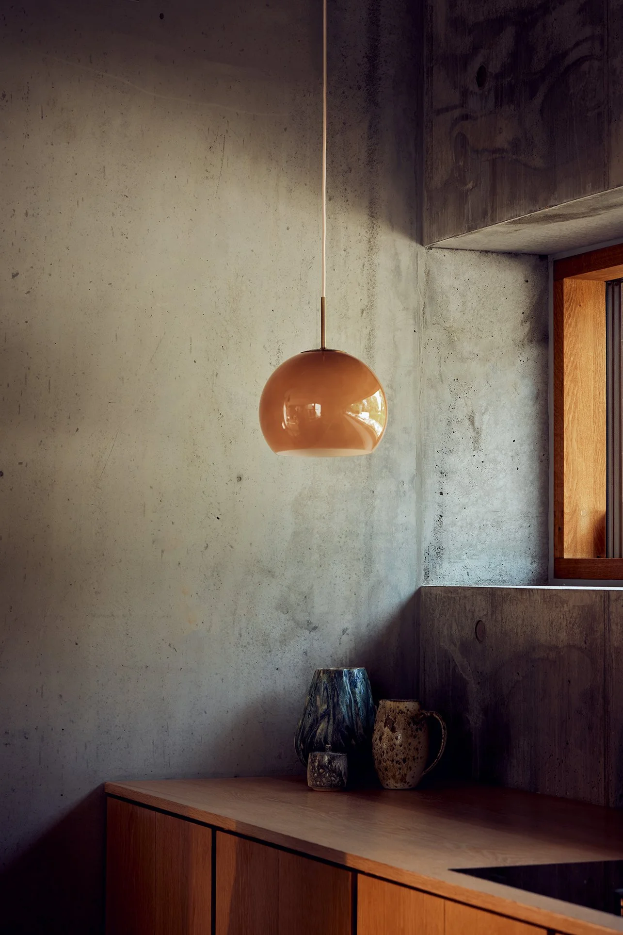 Ball Glass Pendant Lamp — F R A N D S E N